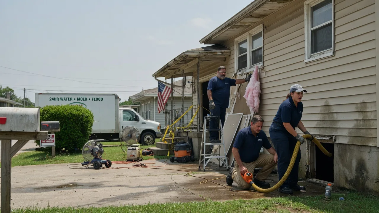 Water Damage Repair in Yellow Spring, WV near me